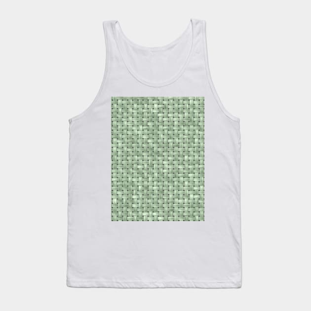 Classic pattern of gray fabric of subtle design Tank Top by Hujer